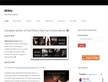 Tablet Screenshot of mimaonfire.com
